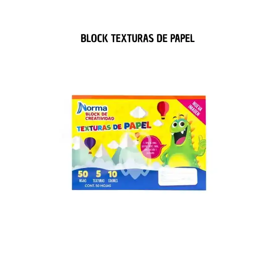 Block Texturas De Papel Norma
