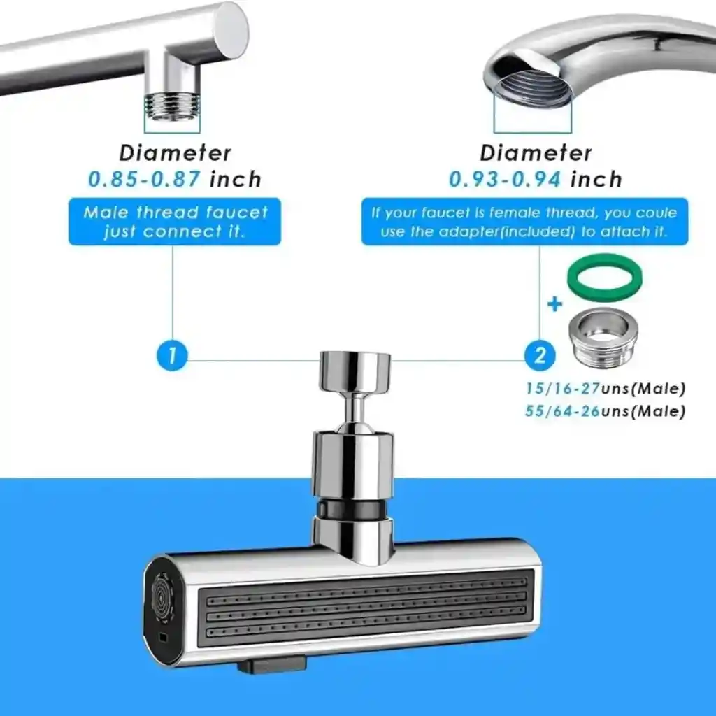 Grifo Rectangular – Estilo Moderno Y Resistente