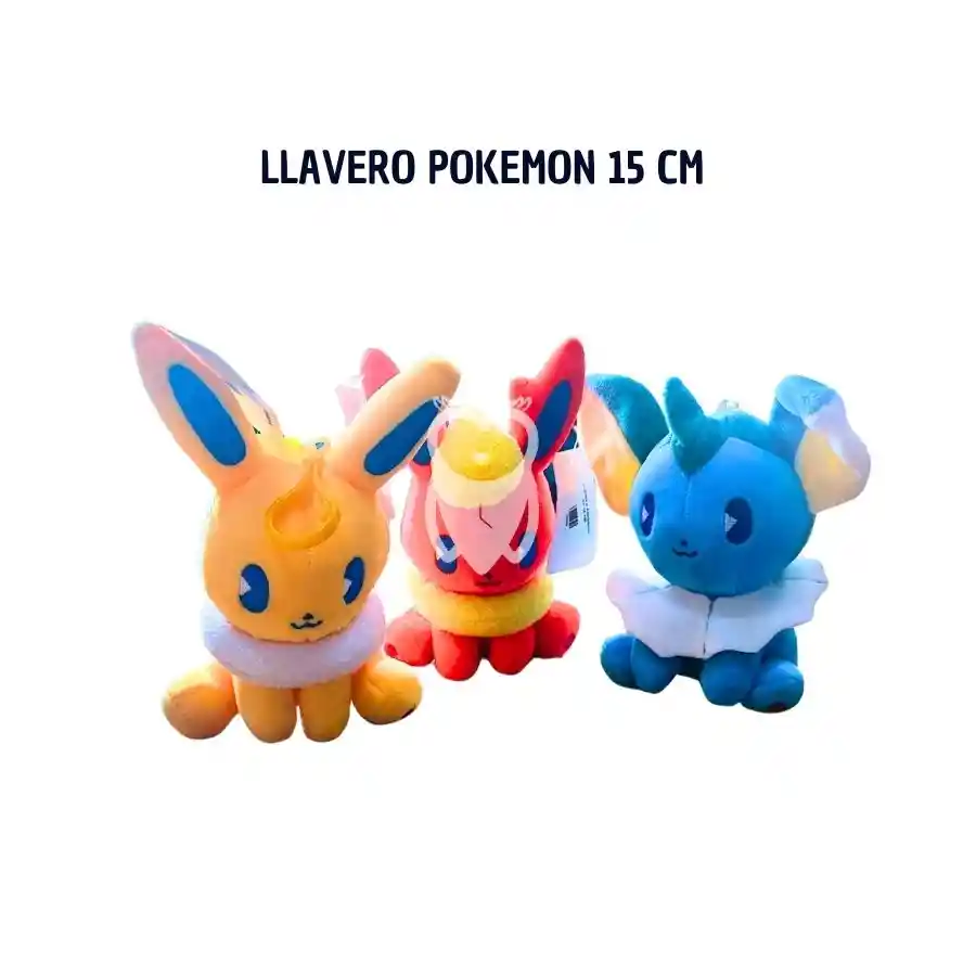 Llavero Pokemon Ct 15 Cm