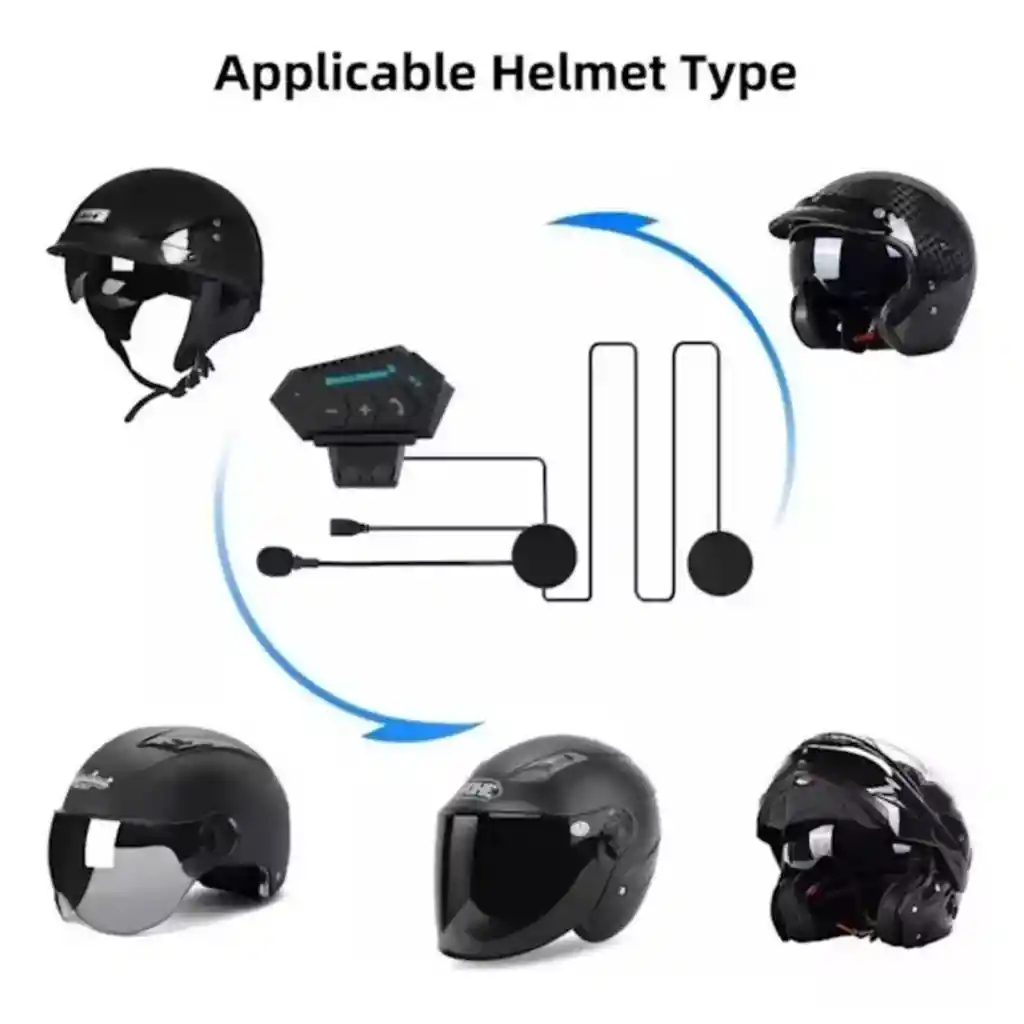 Intercomunicador Para Casco De Moto – Comunicación Segura En Ruta