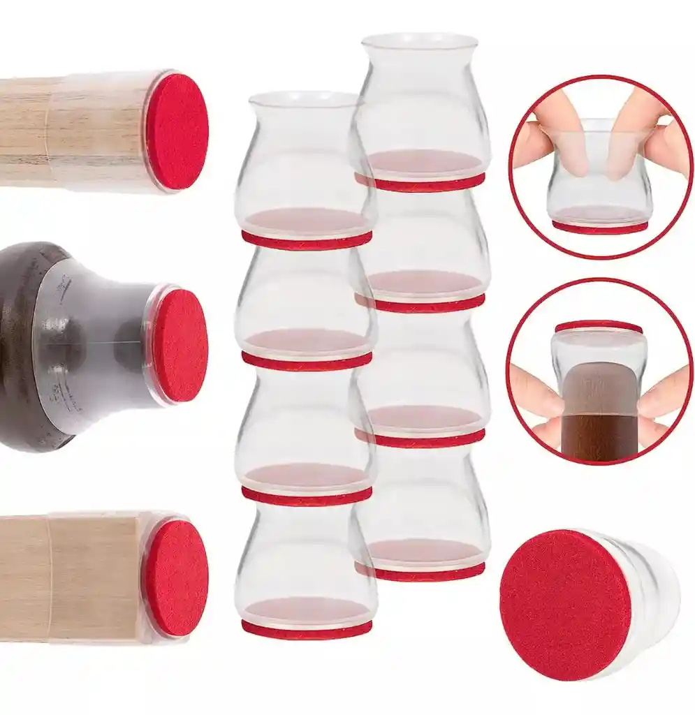 Protectores De Piso Para Patas De Silla Mueble Mesa