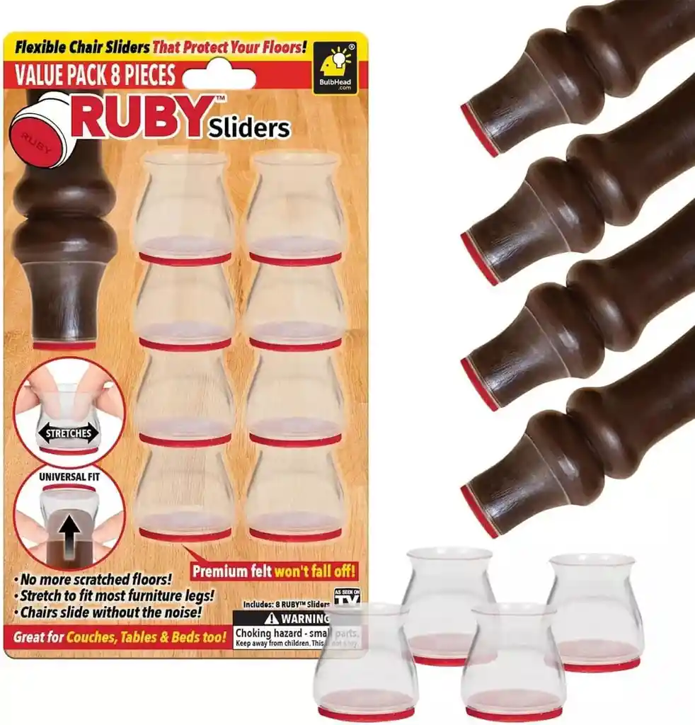 Protectores De Piso Para Patas De Silla Mueble Mesa
