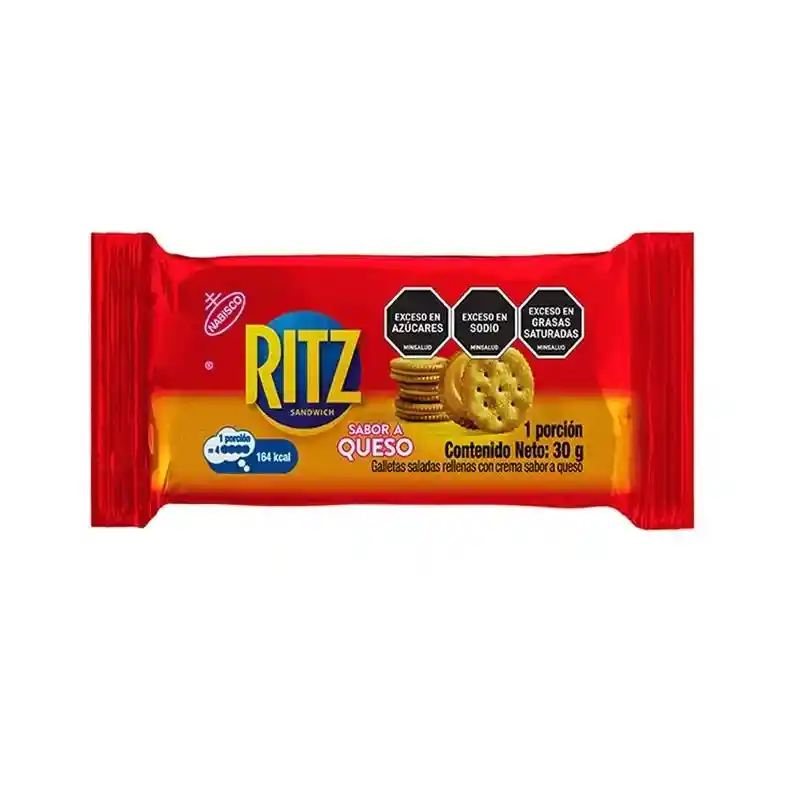 Galletas Ritz Queso X 30 Gramos
