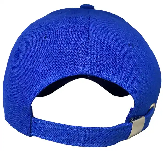 Gorra Equipos De Futbol Colombiano Millonarios Futbol Club/ Azul Rey - E. Metalico