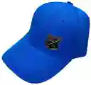 Gorra Equipos De Futbol Colombiano Millonarios Futbol Club/ Azul Rey - E. Metalico
