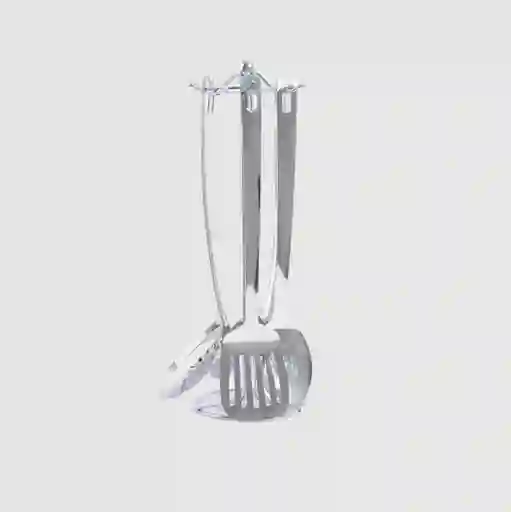 Set De Cucharones Pack X9 En Acero