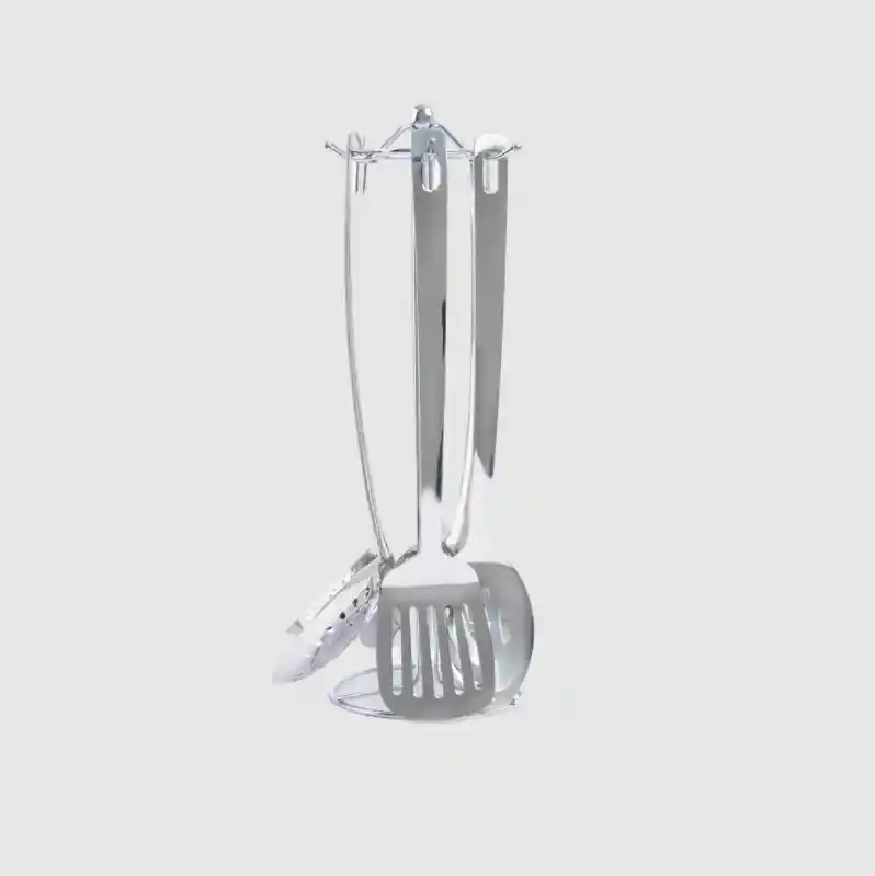 Set De Cucharones Pack X9 En Acero