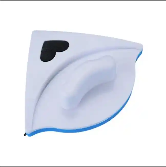 Limpiador De Vidrios Magnético 2 En 1 Triangular