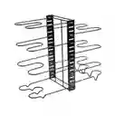 Organizador De Ollas Sartenes 8 Niveles Ajustable 3 Modos