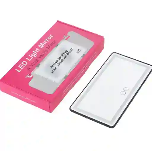 Espejo De Maquillaje Con Luces Para Visera De Coche