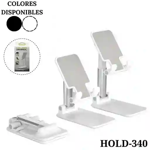 Mini Holder Soporte Base Para Celular Ajustable Hold 340