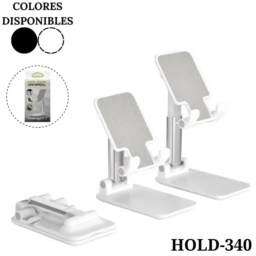 Mini Holder Soporte Base Para Celular Ajustable Hold 340