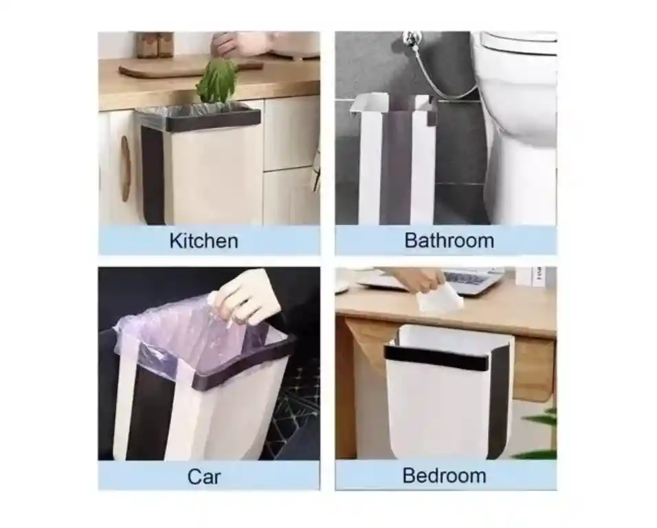 Basurero Plegable Basureros Plasticos De Cocina Papelero