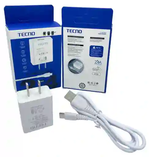 Cargador Tecno 2.4a Tipo C