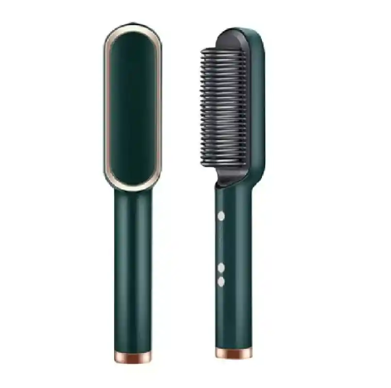 Plancha Peine Cepillo Ionico Alisador De Cabello