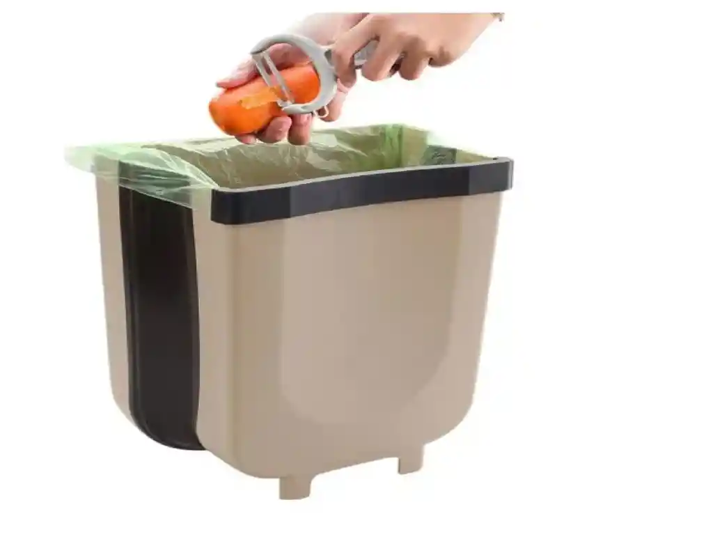 Caneca Basura Plegable Grande 25 X 28