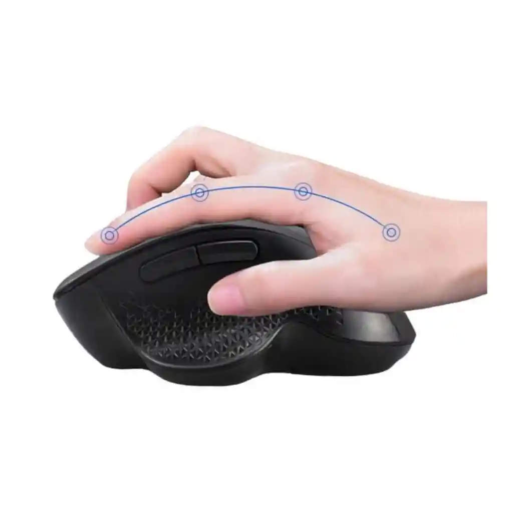 Mouse Inalámbrico Ergonómico Jertech W500