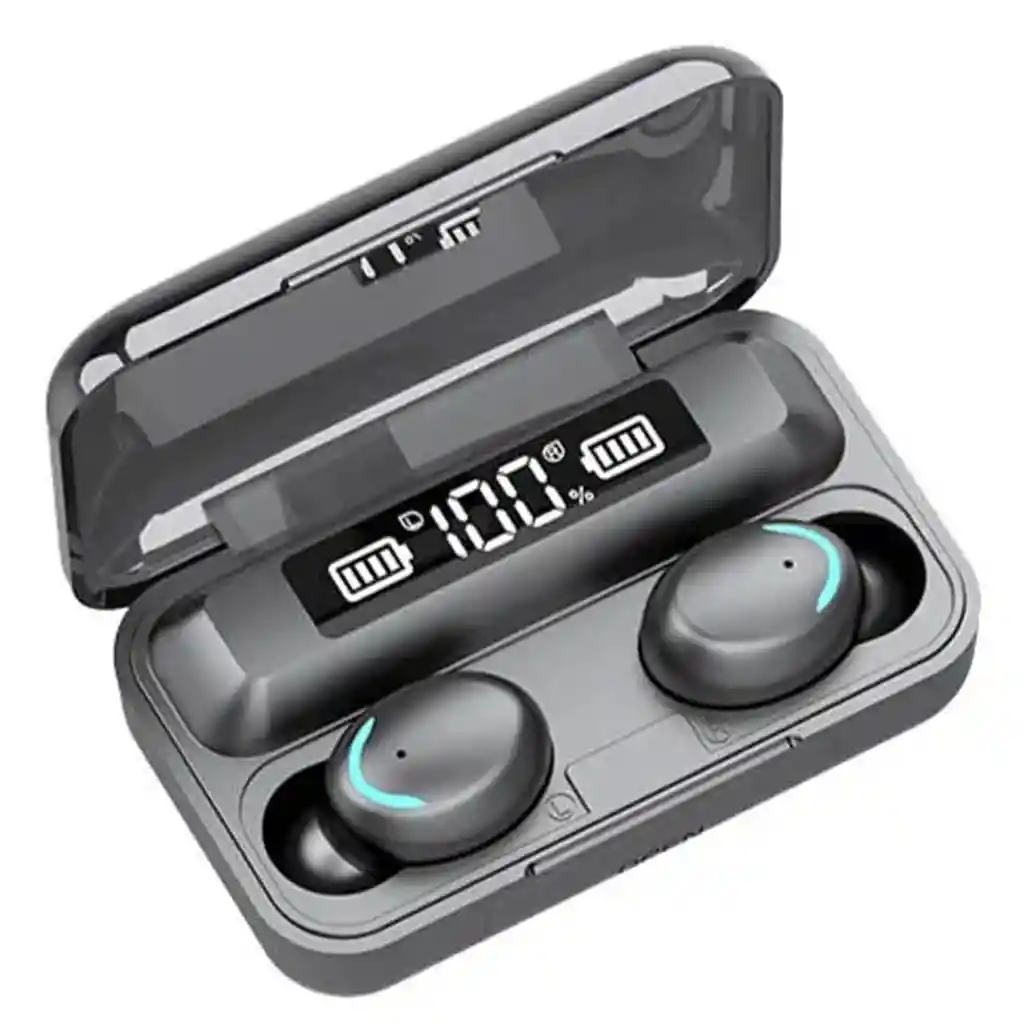 Audifonos Inalambricos F9 Bluetooth Powerbank Usb Ipx7 Control Tactil