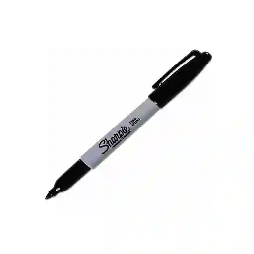 Marcador Permanente Punta Fina Sharpie Negro Xund