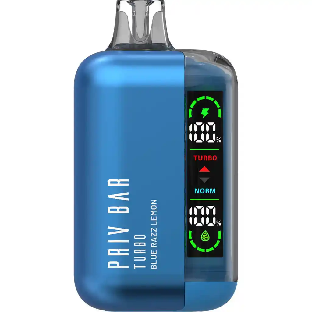 Priv Bar Vape Turbo 15k Puffs - Blue Razz Lemon