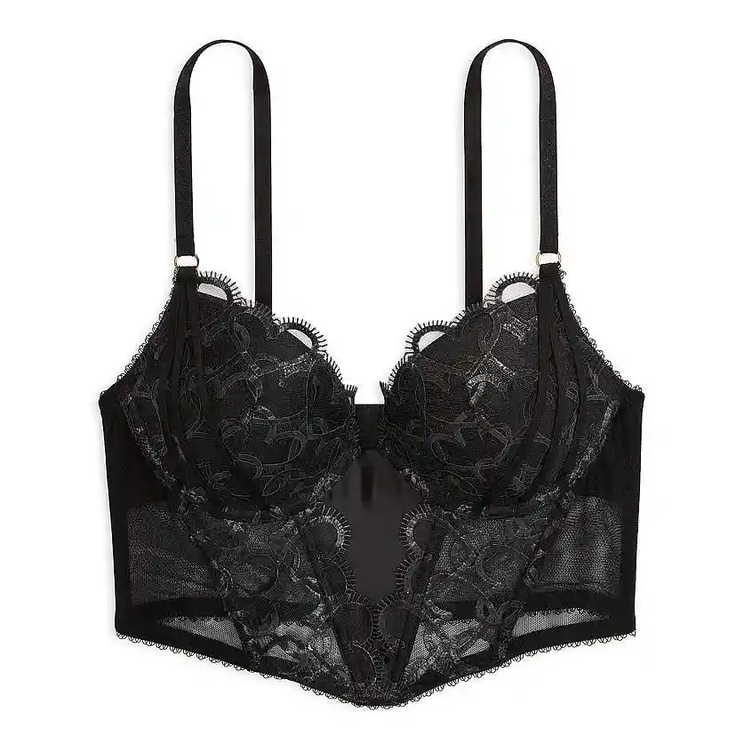 Top Corsé + Panty Edición Especial Victoria´s S Talla 34c - M