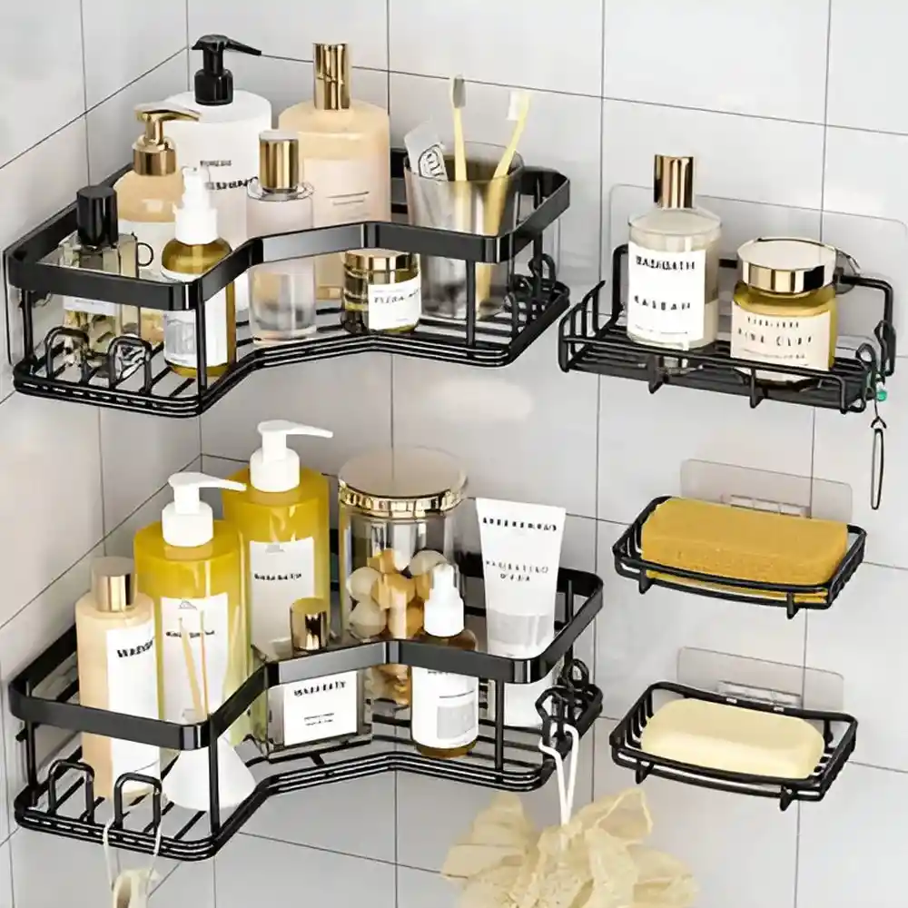 Organizador Soporte Estante Ducha 5 Piezas