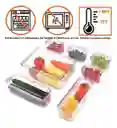 Organizadores Nevera Cocina Set 10 Contenedores Con Tapa