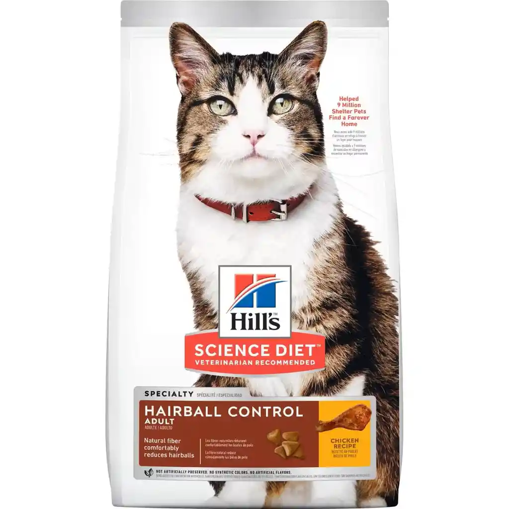 Hills Gato Adulto Hairball Control 3.5lb