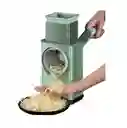 Rallador De Frutas Y Verdudas Giratorio Multifuncional