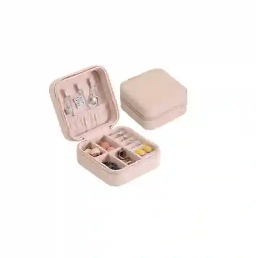 Joyero Mini Portátil Organizador Con Cremallera Funda