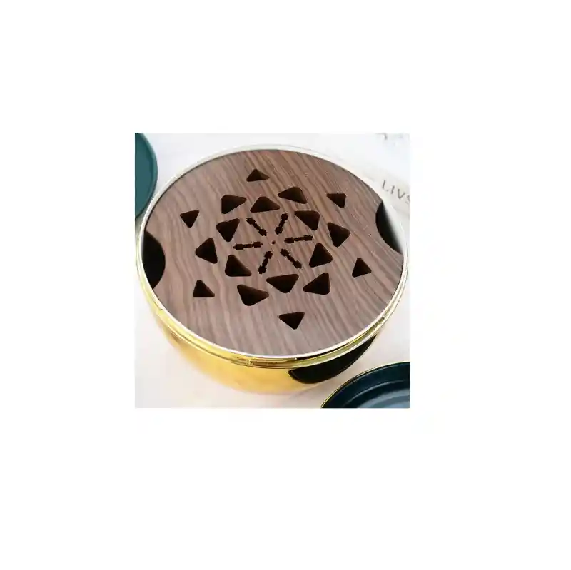 Juego De Cubiertos 24pcs Acero Inoxidable Gold Estuche Huevo