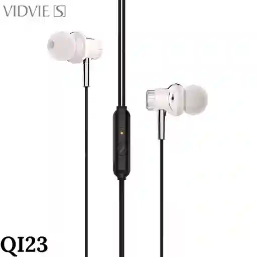 Audifonos Alambricos Manos Libres 3.5mm Vidvie Qi23