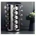 Condimentero 20 Piezas Con Base Giratoria – Práctico Y Elegante
