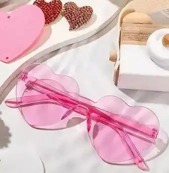 Lentes Gafas Con Diseño De Corazon