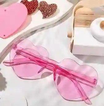 Lentes Gafas Con Diseño De Corazon