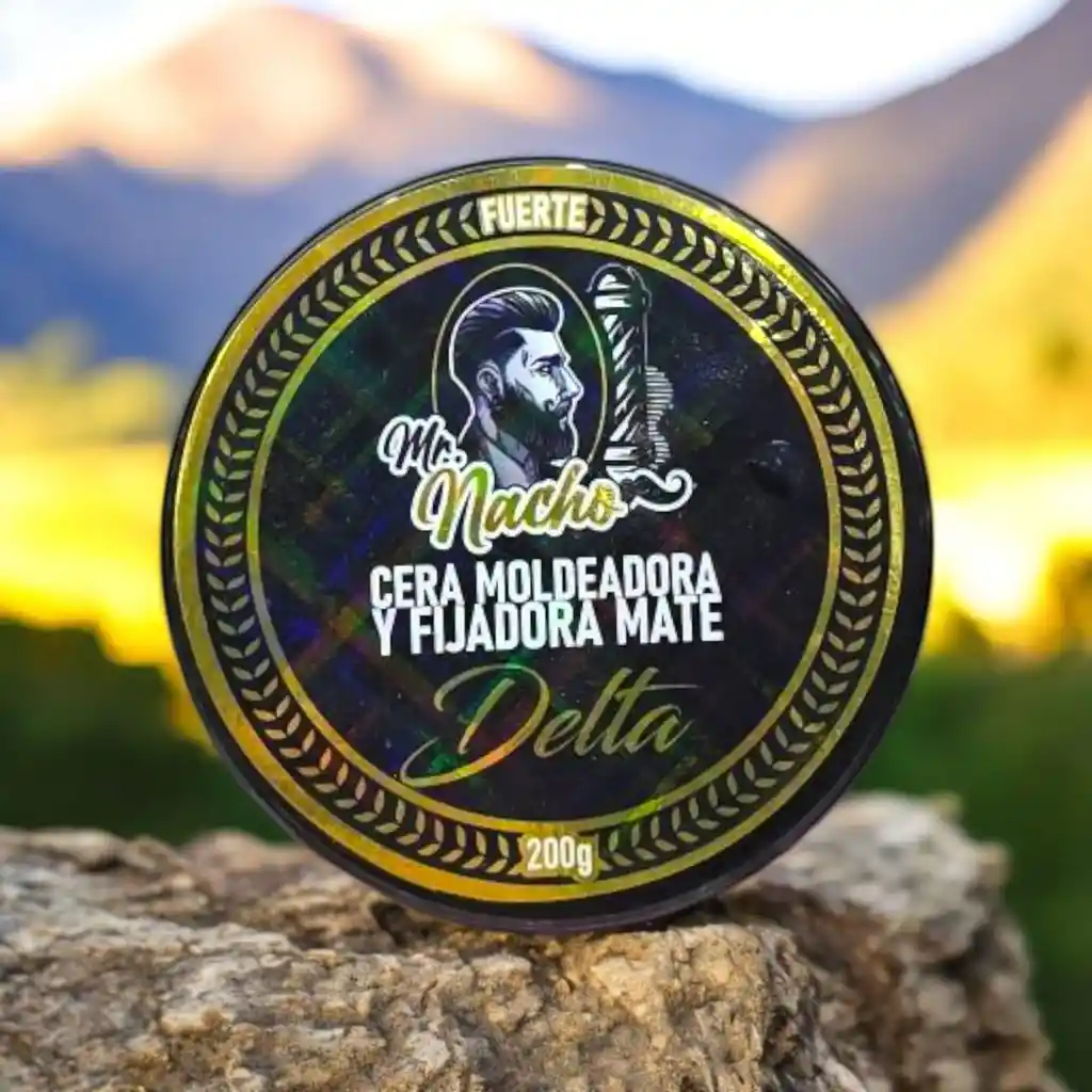 Cera Moldeadora Para Cabello Mr. Nacho Delta Mate