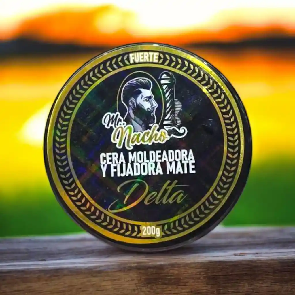 Cera Moldeadora Para Cabello Mr. Nacho Delta Mate