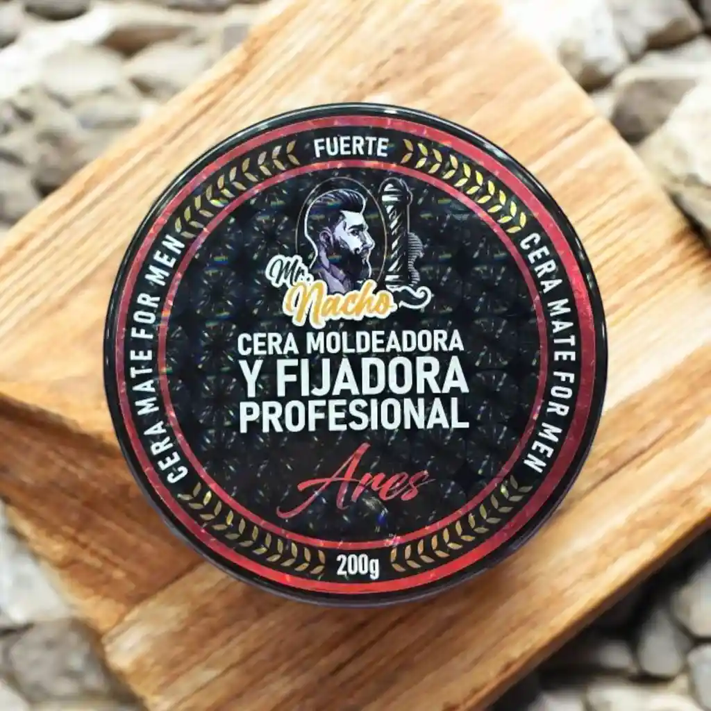 Cera Moldeadora Para Cabello Mr. Nacho Ares Mate