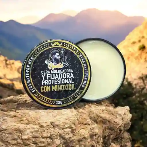 Cera Moldeadora Para Cabello Mate Mr. Nacho Con Minoxidil