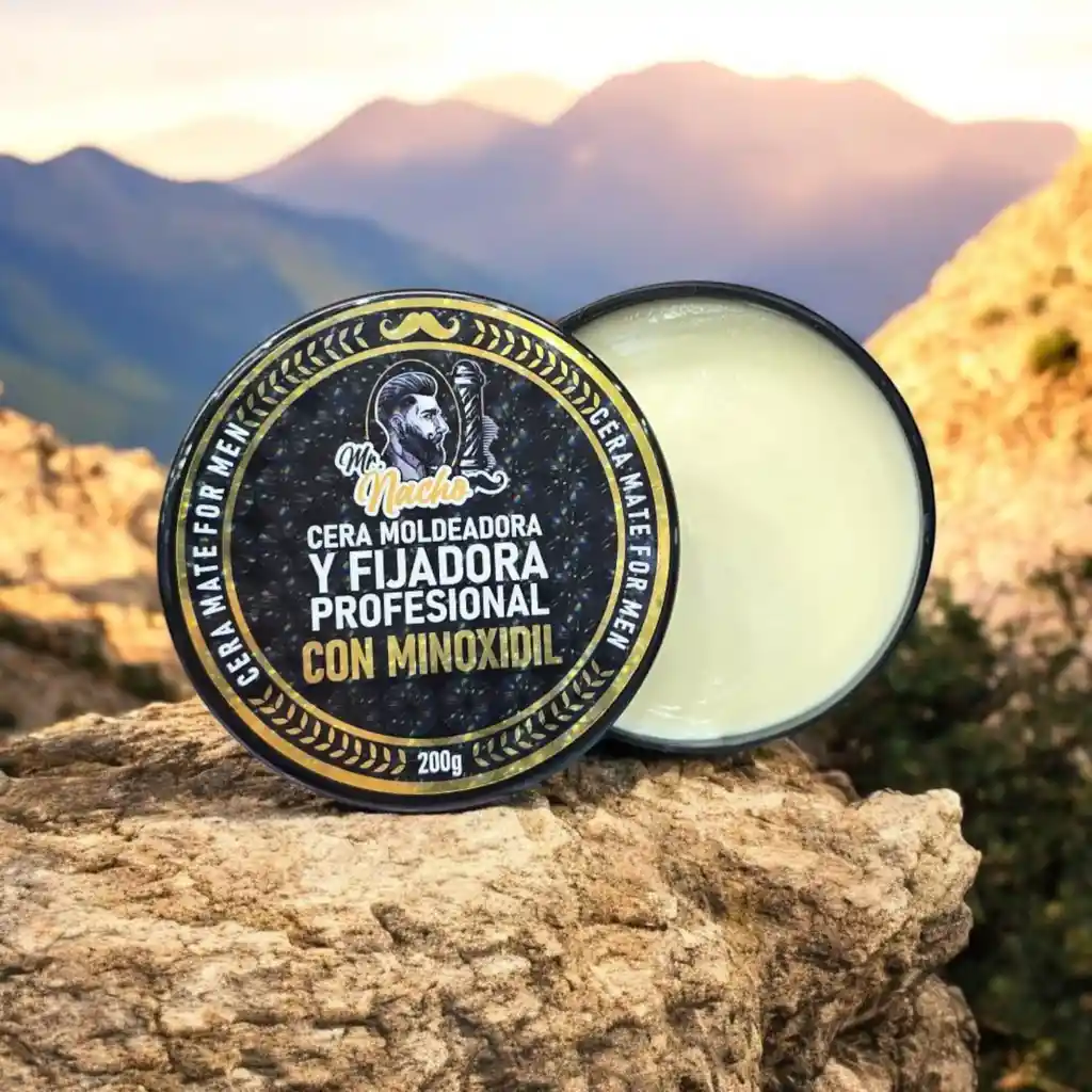 Cera Moldeadora Para Cabello Mate Mr. Nacho Con Minoxidil