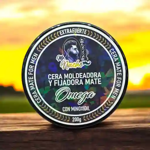 Cera Moldeadora Para Cabello Mr. Nacho Mate Extrafuerte Con Minoxidil