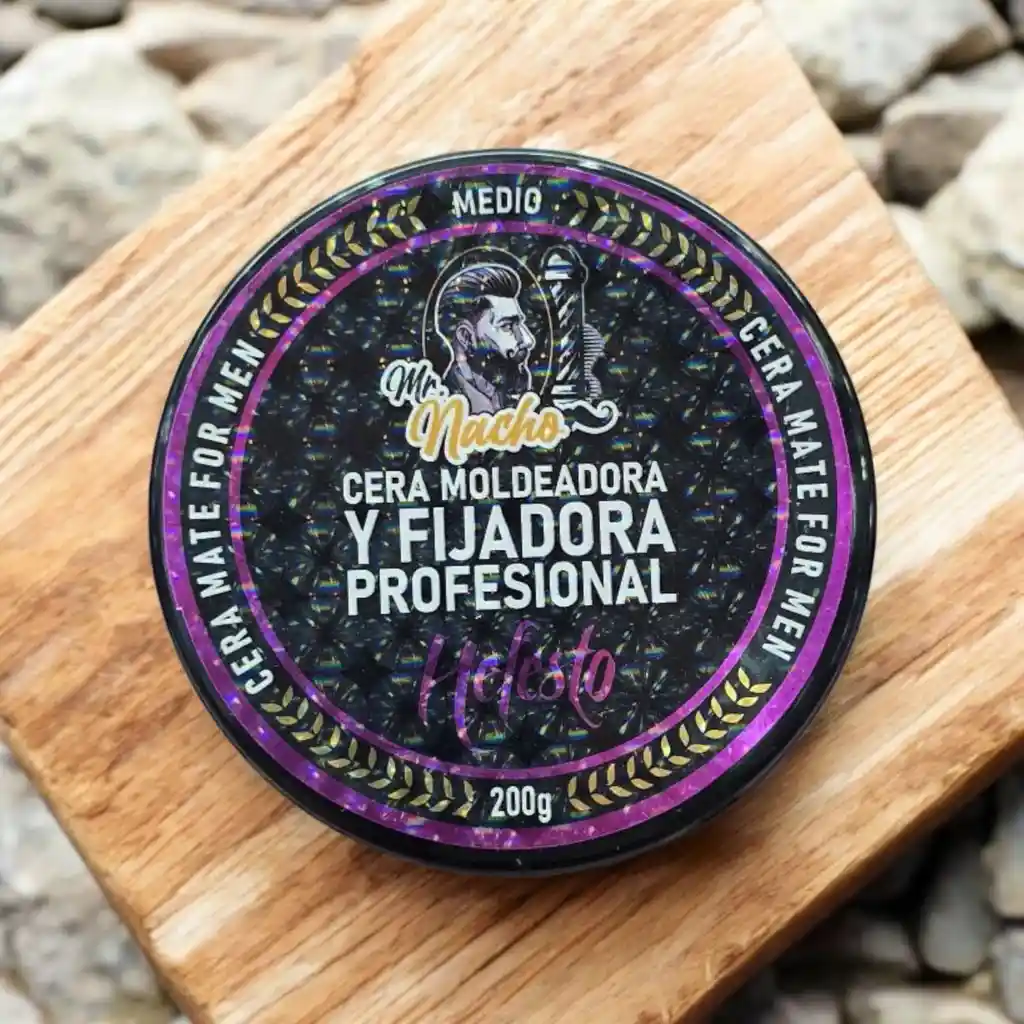 Cera Moldeadora Para Cabello Mr. Nacho Mate Hefesto