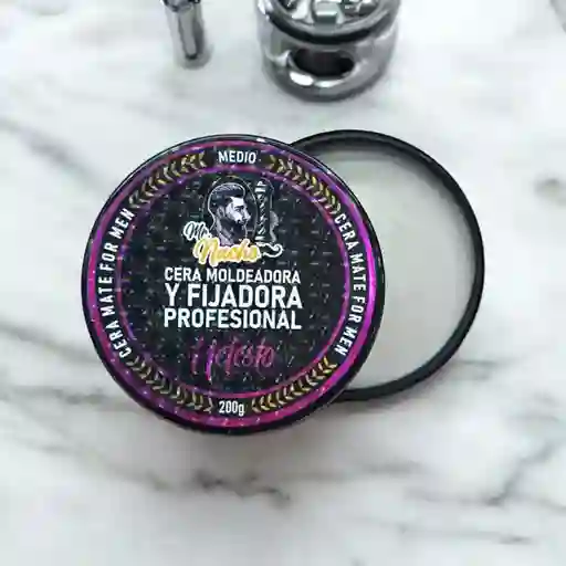 Cera Moldeadora Para Cabello Mr. Nacho Mate Hefesto