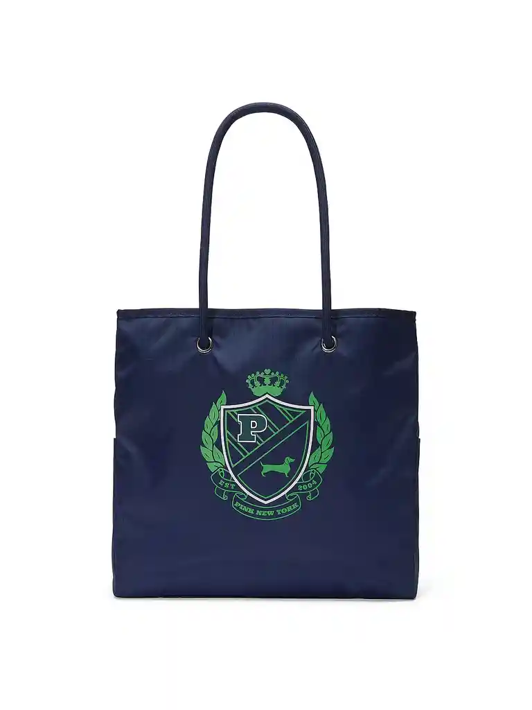Bolso Grande De Lona Reversible Victoria´s Secret Original
