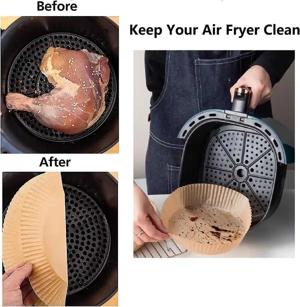 Papel Para Freidora De Aire Por 100