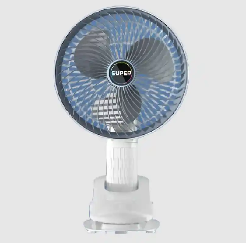 Mini Ventilador Recargable Con Gancho Usb Inalambrico
