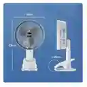 Mini Ventilador Recargable Con Gancho Usb Inalambrico