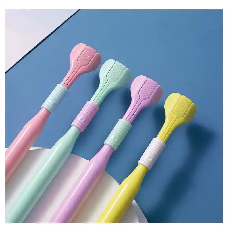 Cepillo De Dientes Tres Caras Limpieza Bucal