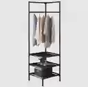 Perchero Organizador De Ropa Mueble Esquinero Armable