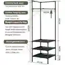Perchero Organizador De Ropa Mueble Esquinero Armable